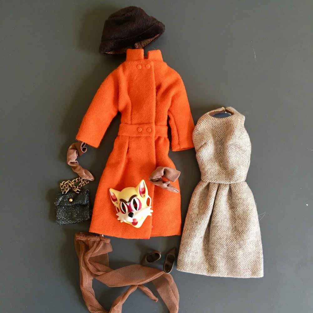 COPY - Audrey Hepburn Barbie Cat Mask Outfit - Breakfast at Tiffany's